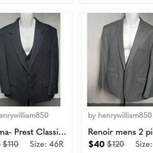 suits 50% off